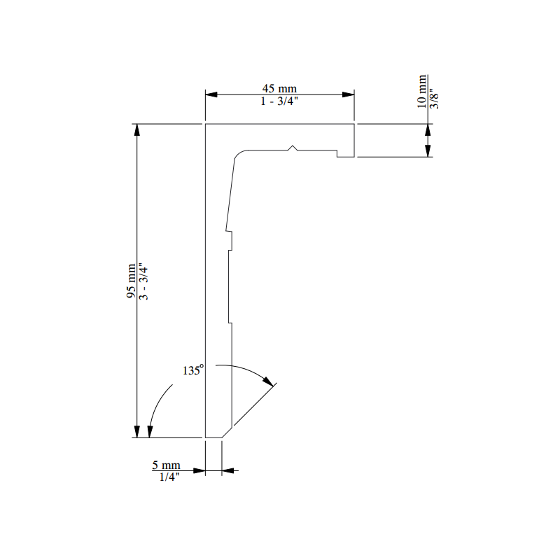 Gzyms CX215-2600 LEDGE Orac Decor