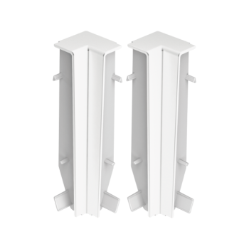Narożnik wewnętrzny PVC Masterline 80 Biały RAL9003 Creativa - 2szt.