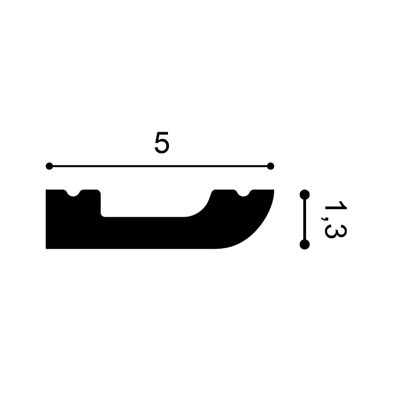 Profil uniwersalny SX182 Orac Decor