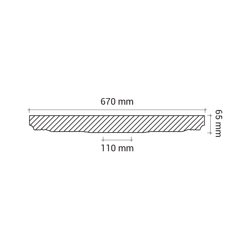Rozeta 1.56.028 EUROPLAST GAUDI