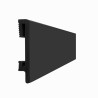 Listwa przypodłogowa DuroFit Czarna PF080B PREMIUM FLOOR